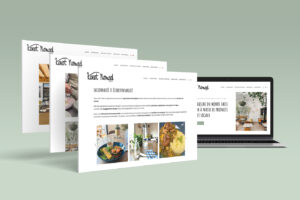 Mock-up site web restaurant Kokot Nomad, refonte graphique par Fabien Lascaray